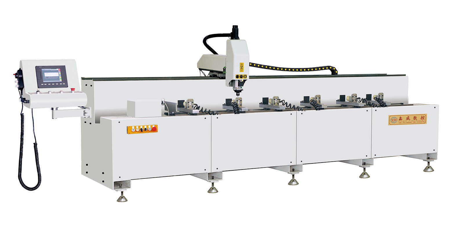 LZX-CNC-3200 铝幕墙数控钻铣床