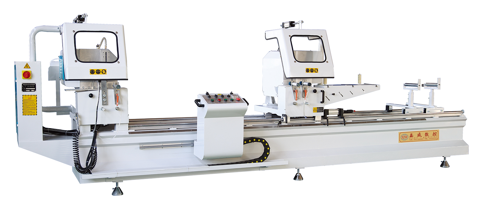 LJZ 2 -450×3700A 铝塑型材双头切割锯（角码)