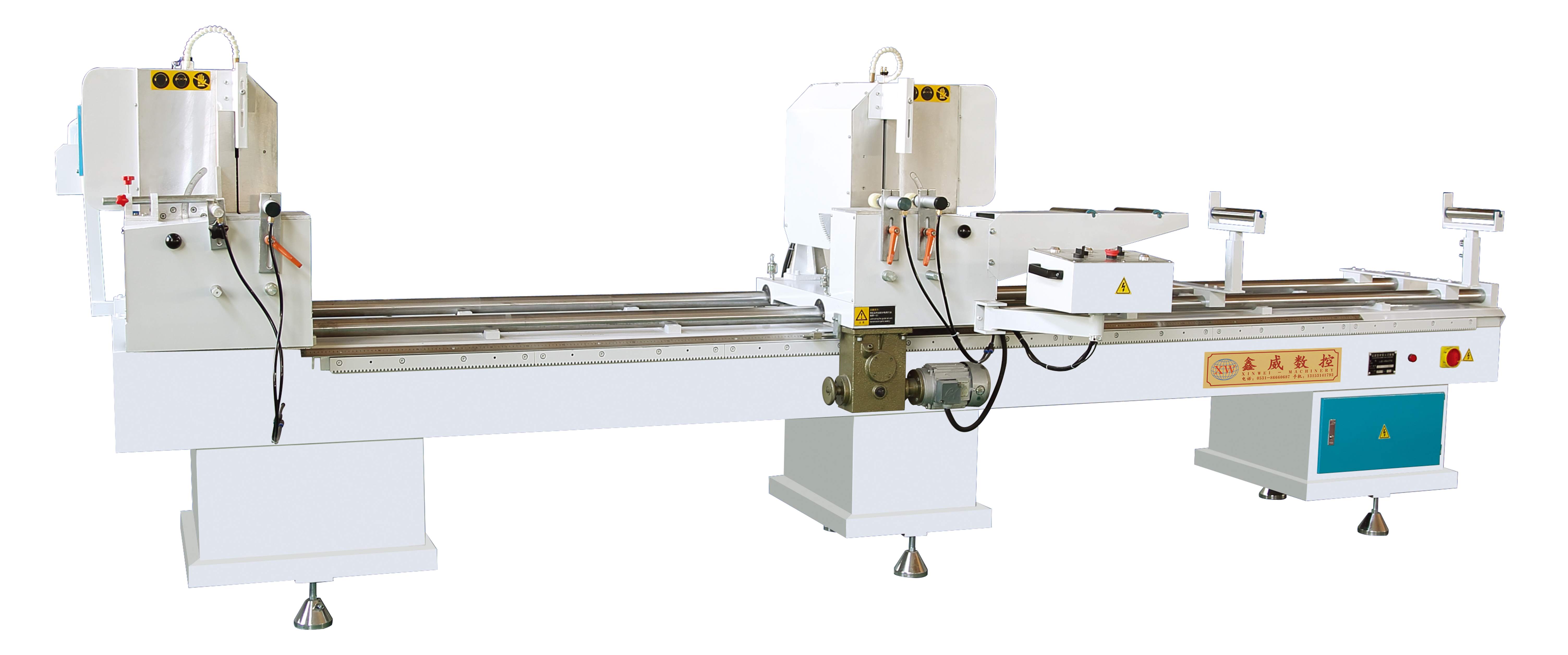 LJZ 2 -450×3700 铝塑型材双头切割锯