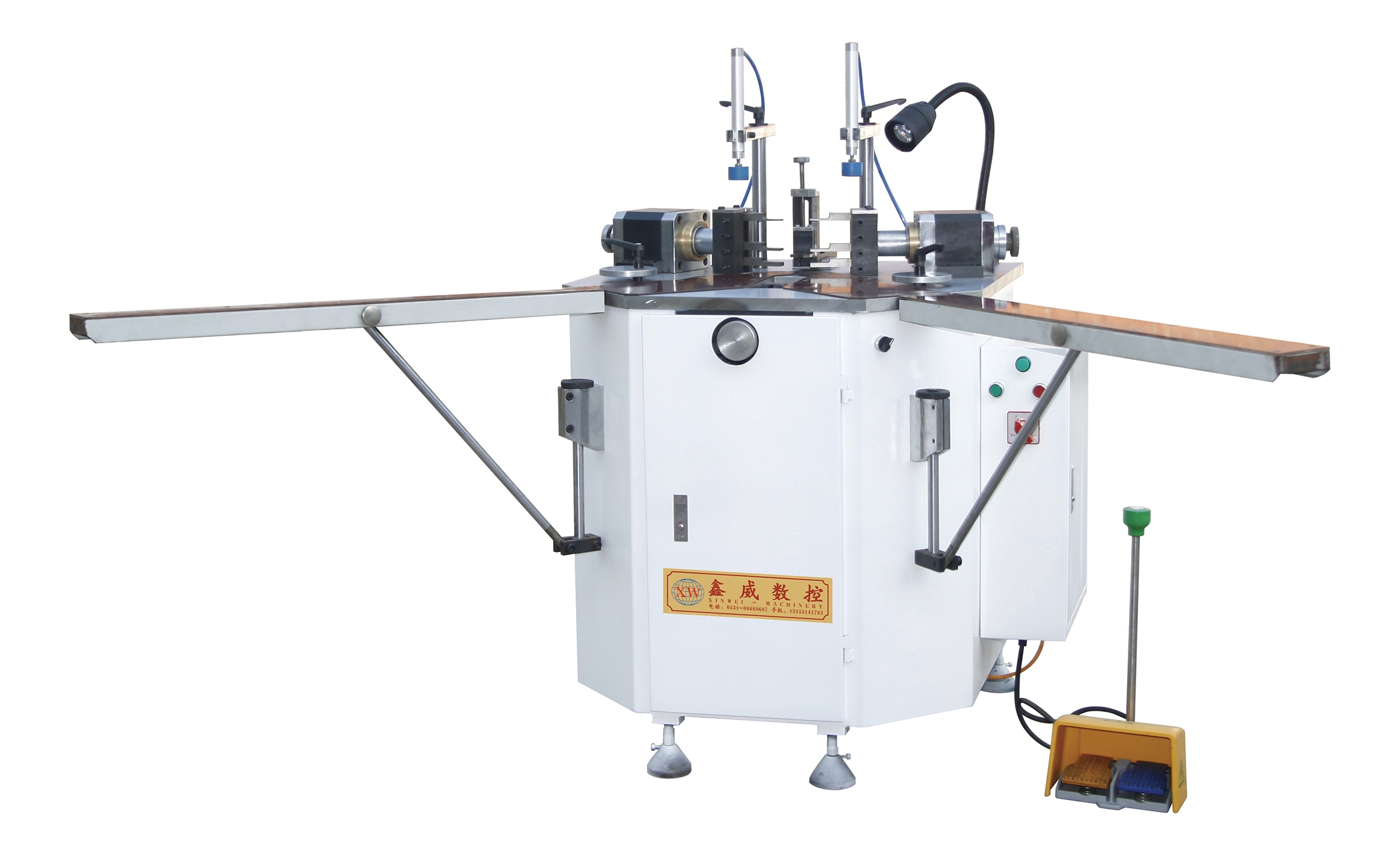 LMA-120 铝门窗重型组角机 （升降式）