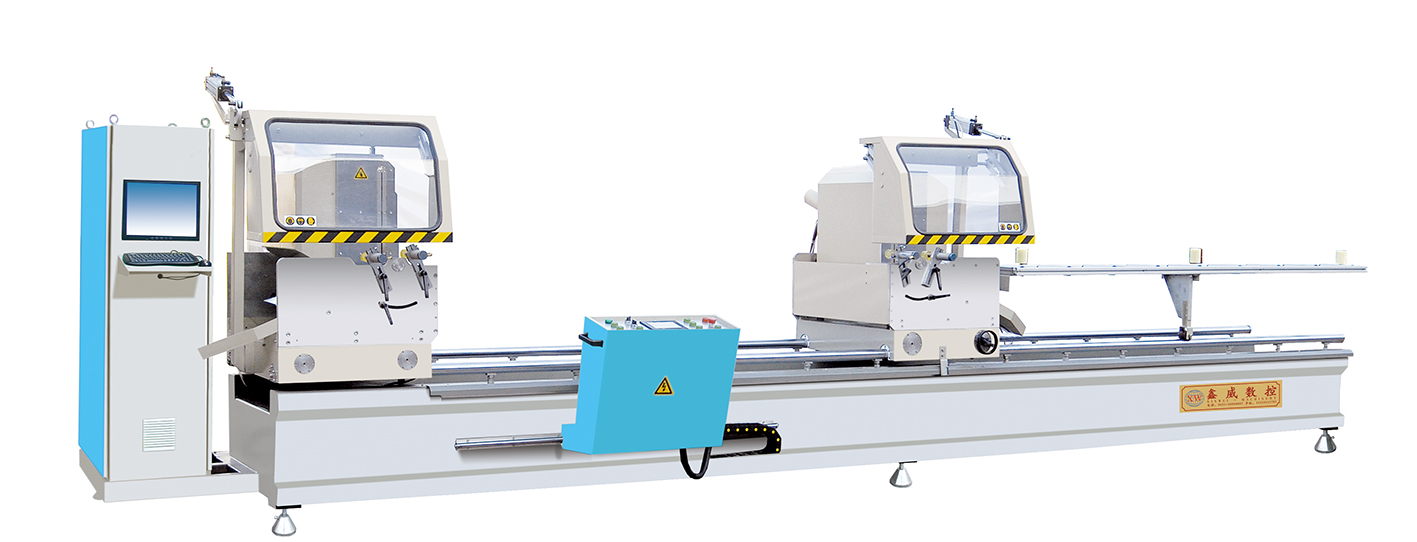 LZB 2 B-CNC-500X5000 铝型材任意角数控双头精密切割锯