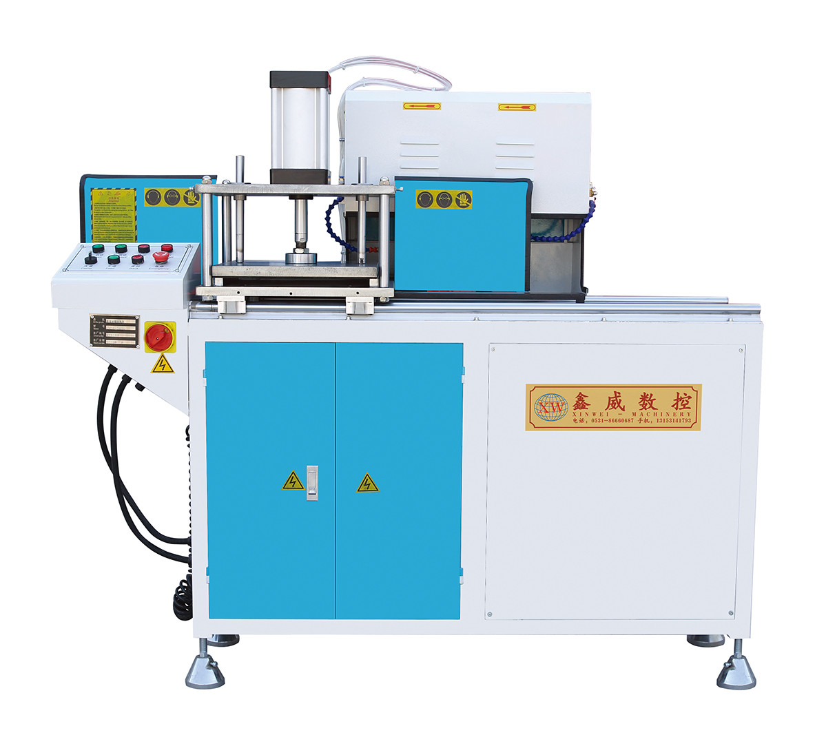 LXDB-250 铝型材端面铣床（两轴四刀型