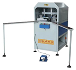 塑钢门窗自动清角机