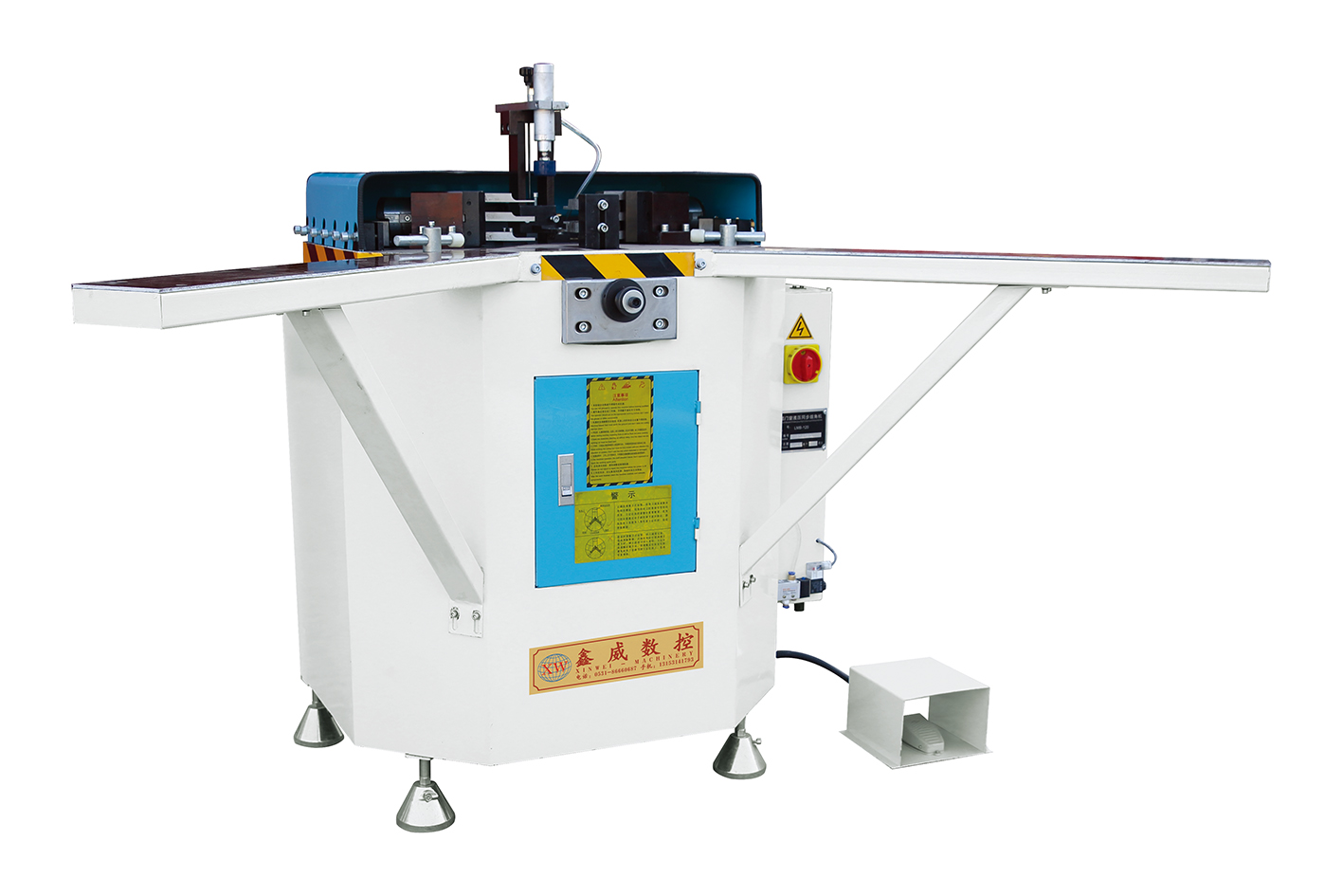 LMB-120 铝门窗液压同步组角机