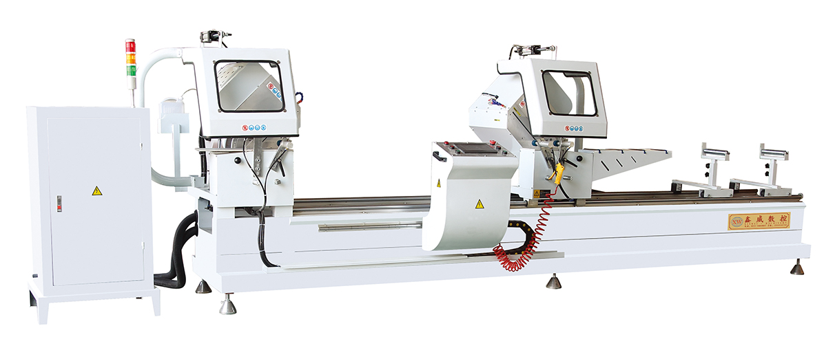 LJZ2S-CNC-450×3700　铝塑型材数控双角切割锯